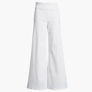 FRAME Jetset Wide Leg Pull-On Jeans White Size 0 NWT